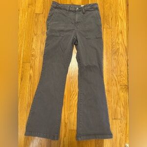 Cosmic Blue Love Charcoal Flare Jeans for Women